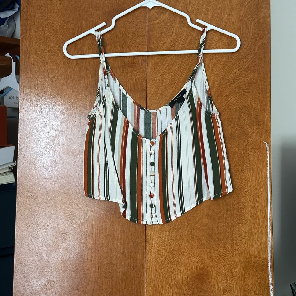 Forever 21 Multicolor Striped Camisole